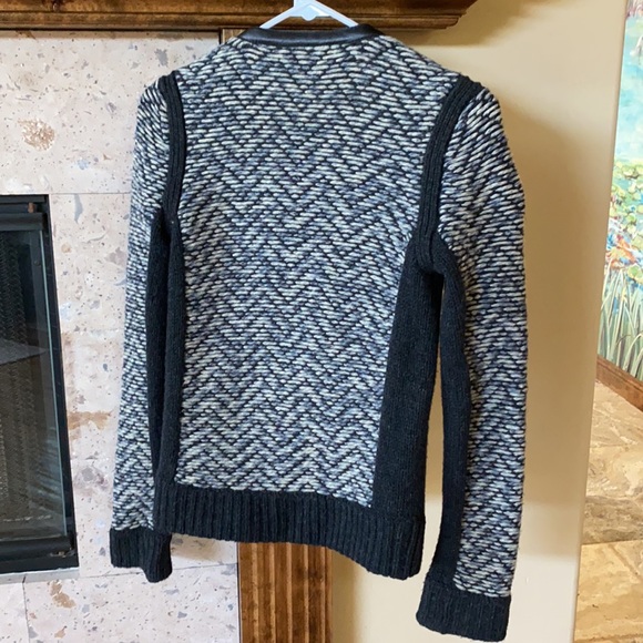 Rag & Bone wool and leather jacket - Picture 9 of 11